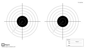 2 multi composed circles 1cm