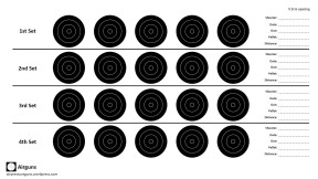 20 circles black 0,5cm
