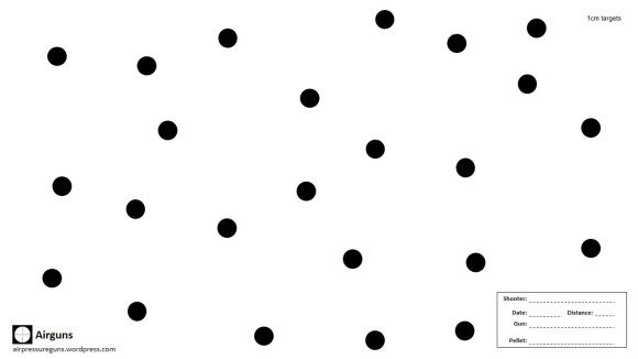 Random black dots 1cm