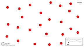 Random red dots 1cm
